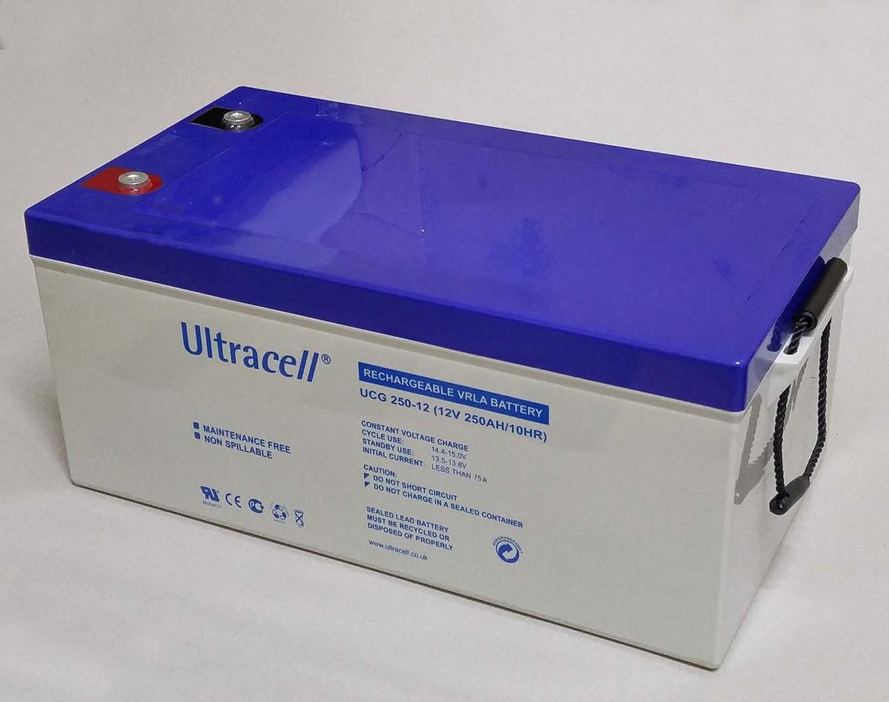 Аккумулятор гелевий Ultracell UCG275-12 GEL 12V 275 Ah (20127366)