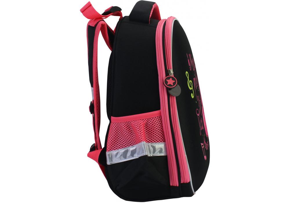 Рюкзак школьный Cool For School 28х12х38 см 13 л Черный (CF86203) - фото 4