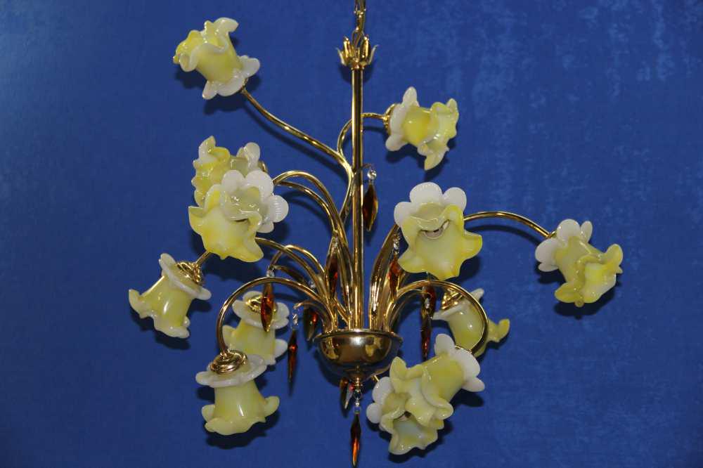 Декоративная люстра Ray L28414/9+3 FGD+BR (IR006169)