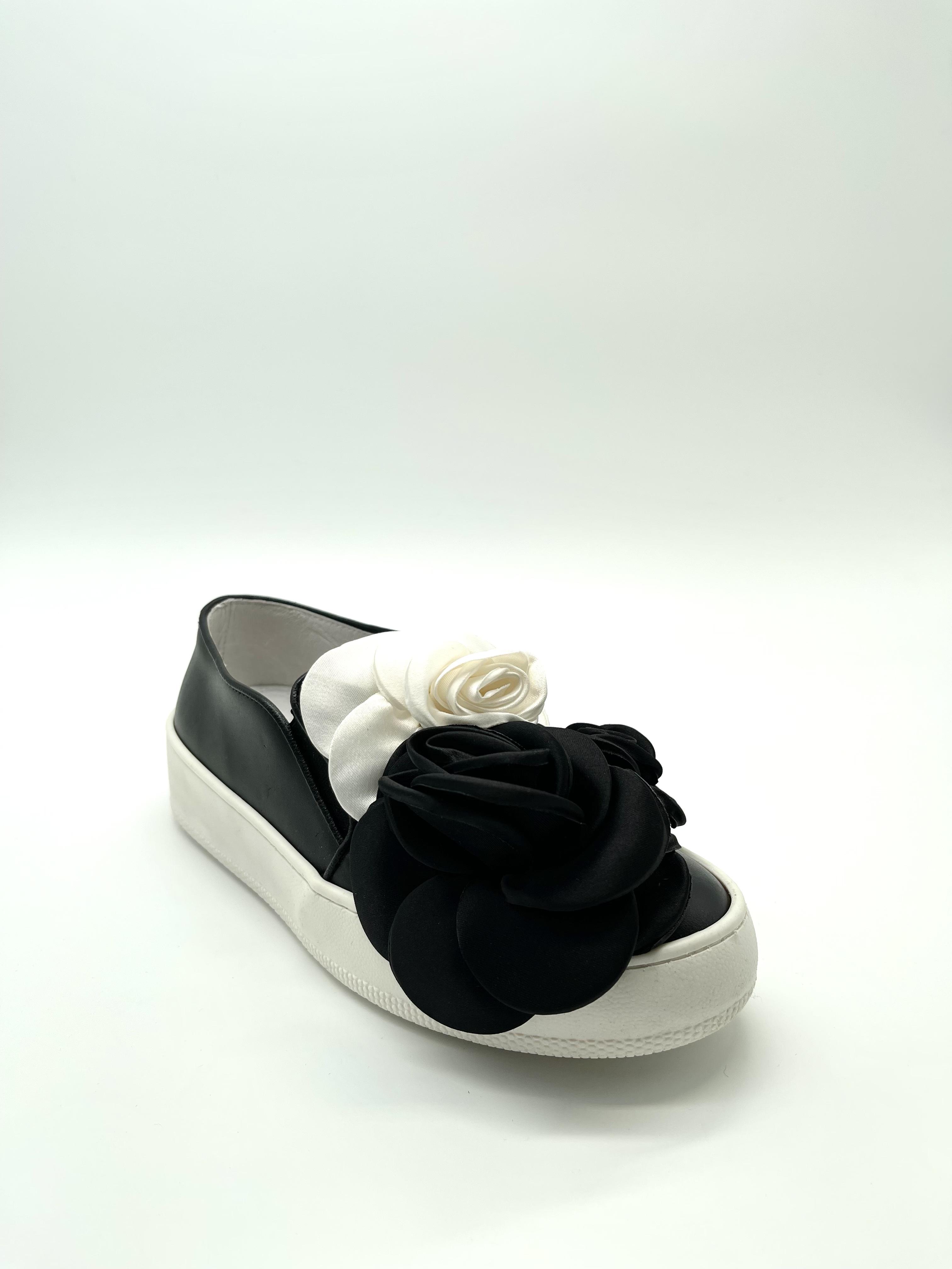 Кроссовки женские NilaNila 6729/VANS р. 36 Черный