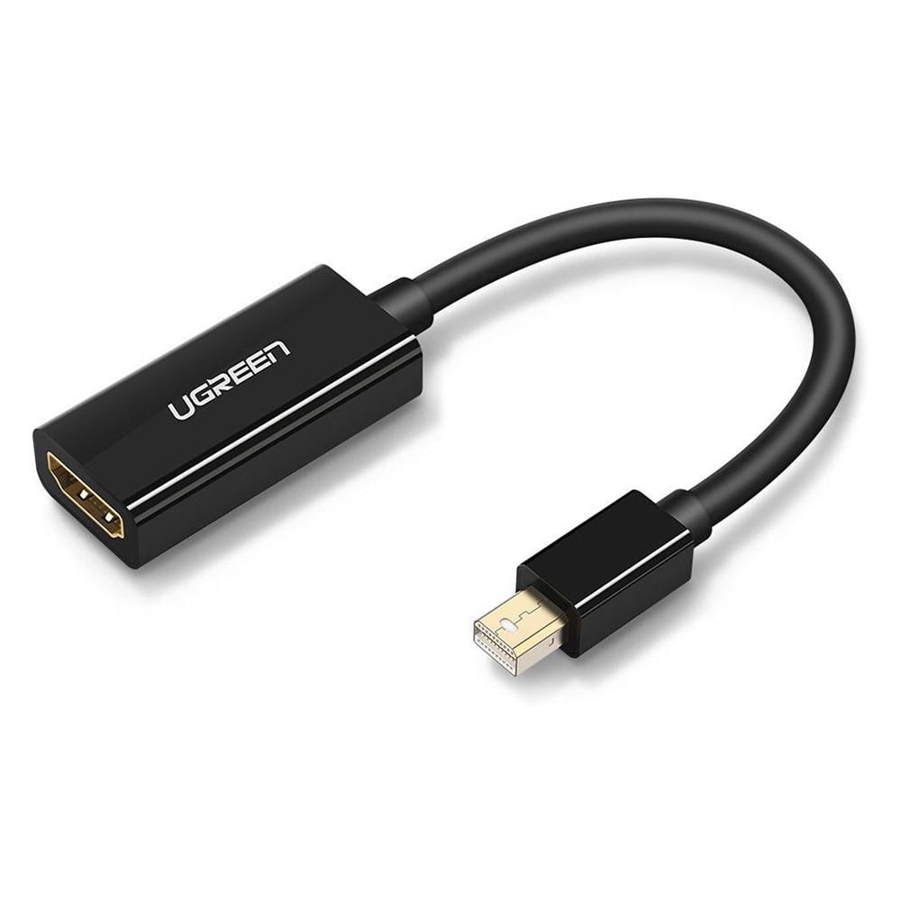 Переходник Ugreen UG-10461 Mini DisplayPort HDMI Thunderbolt 2 1080P 60 Hz Черный