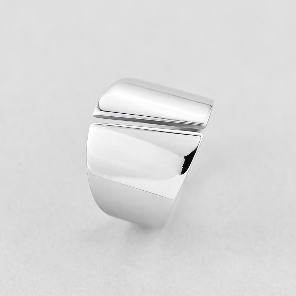 Серебряное кольцо Minimal Сияние (3116)