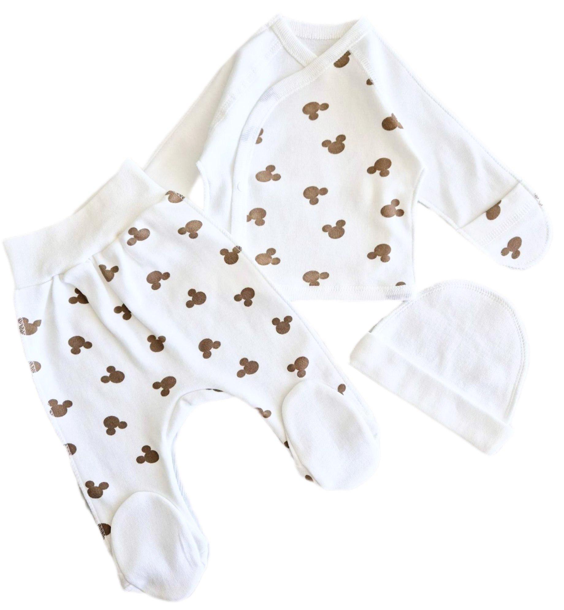 Комплект RoyalBaby Микки интерлок 3 ед. (143401-19133)