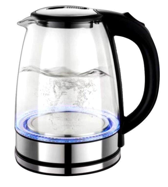 Электрочайник стекло MasterBerg Nac-006 2L 1800W LED (21947210)