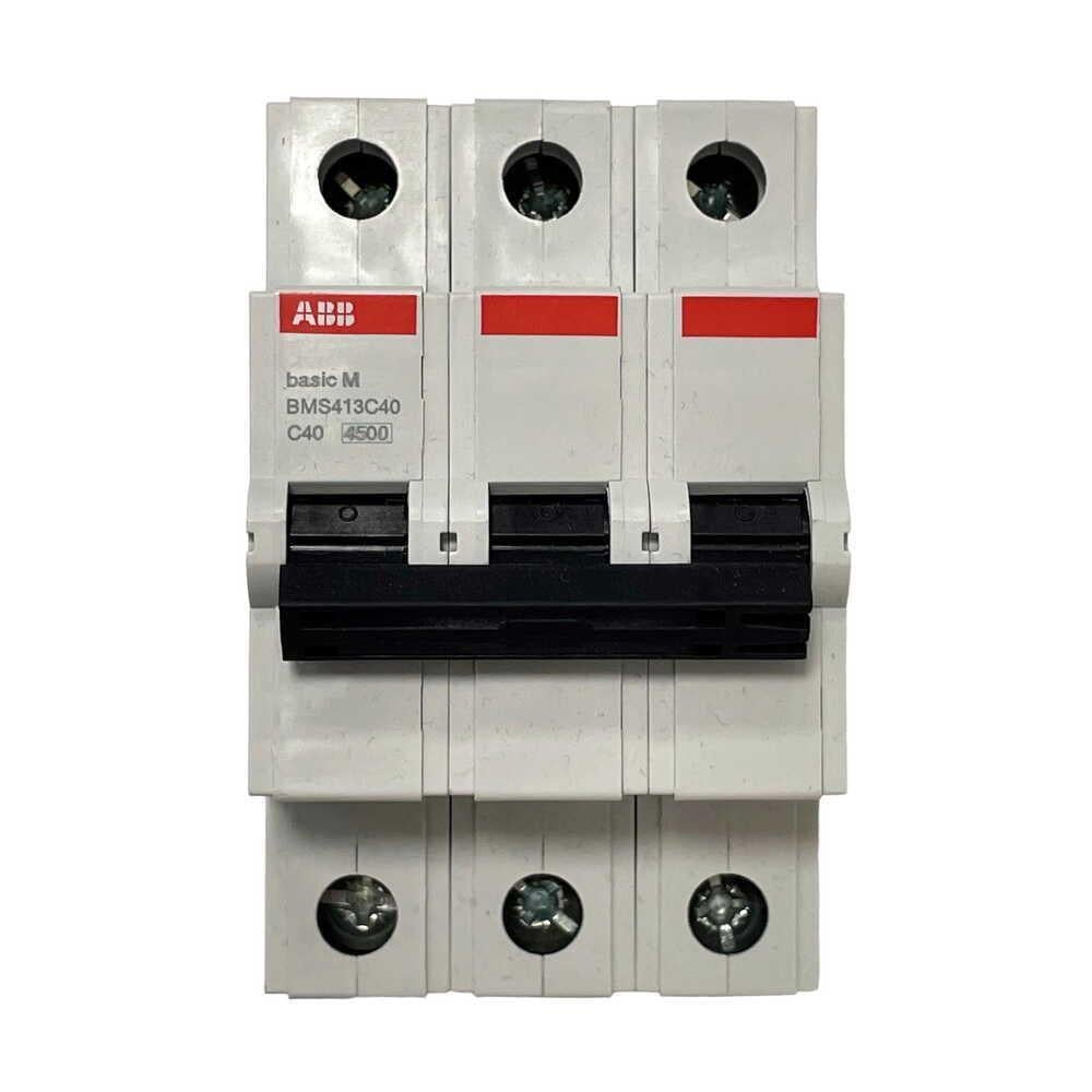 Автоматический выключатель ABB basic M 3P C40 (2CDS643041R0404)