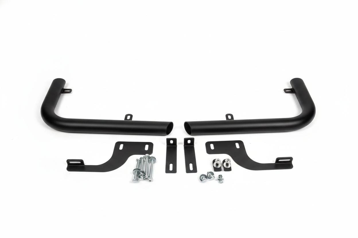 Задние уголки CAN AK003 средняя и длинная база для Mercedes Vito W639 2004-2014 гг. нержавеющая сталь 2 шт. Черный (187406) Задние уголки CAN AK003 средняя и длинная база для Mercedes Vito W639 2004-2014 гг. нержавеющая сталь 2 шт. Черный (187406)