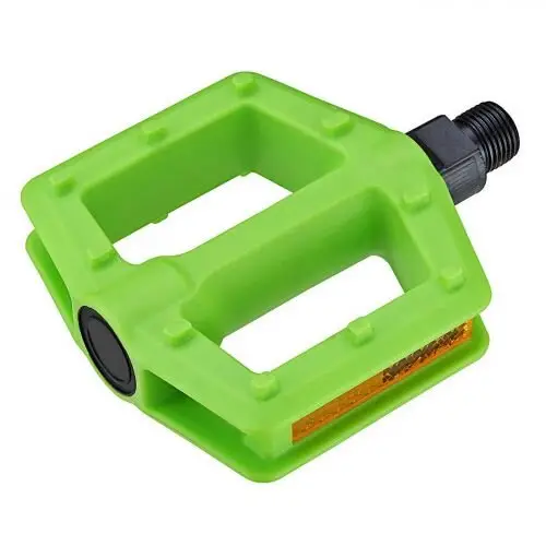 Педаль дитяча пластик Feiming FP-607 різьба М10 80х58 мм Салатовий