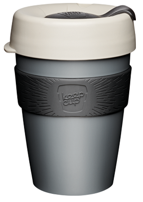 Чашка KeepCup Nitro 340 мл Серый/Бежевый