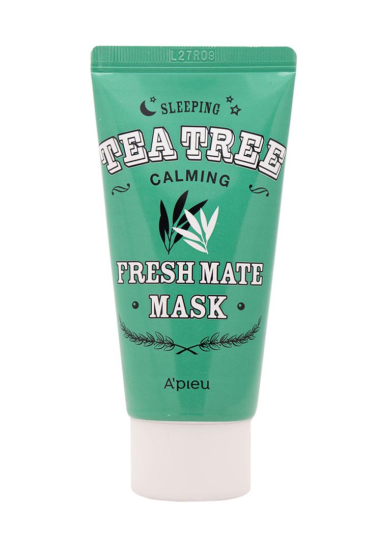 Маска для обличчя A'PIEU fresh mate tea tree calming mask нічна з маслом чайного дерева 50 мл (527991)