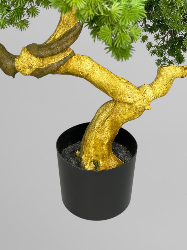 Искусственный гольчатый бонсай 90 см Зеленый (Б014) - фото 5 Искусственный гольчатый бонсай 90 см Зеленый (Б014) - фото 5