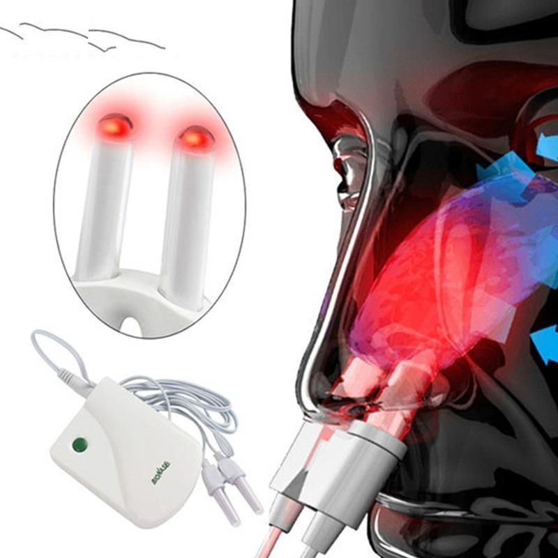 Прибор лазерный BioNase от ринита и синусита/массаж носа/облегчение сенной лихорадки 6,5x9,1x2,8 см Белый (40_072) - фото 5 Прибор лазерный BioNase от ринита и синусита/массаж носа/облегчение сенной лихорадки 6,5x9,1x2,8 см Белый (40_072) - фото 5