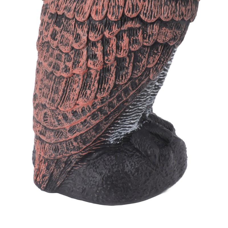 Скульптура Сова для сада Макет филина для борьбы с птицами 25 см - фото 4 Скульптура Сова для сада Макет филина для борьбы с птицами 25 см - фото 4