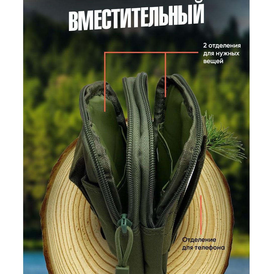 Сумка MOLLE Хаки - фото 16 Сумка MOLLE Хаки - фото 16