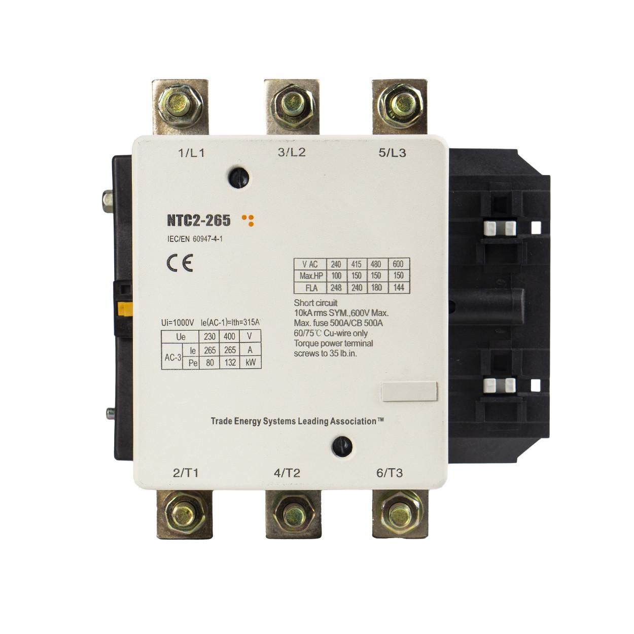 Контактор TESLA NTC2-265 (158) Контактор TESLA NTC2-265 (158)