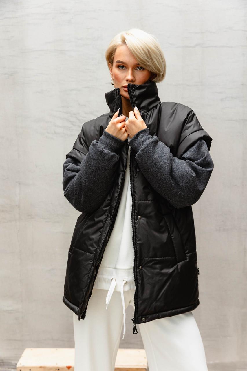 Куртка-жилет женский L-XL Черный (2738618403) Куртка-жилет женский L-XL Черный (2738618403)
