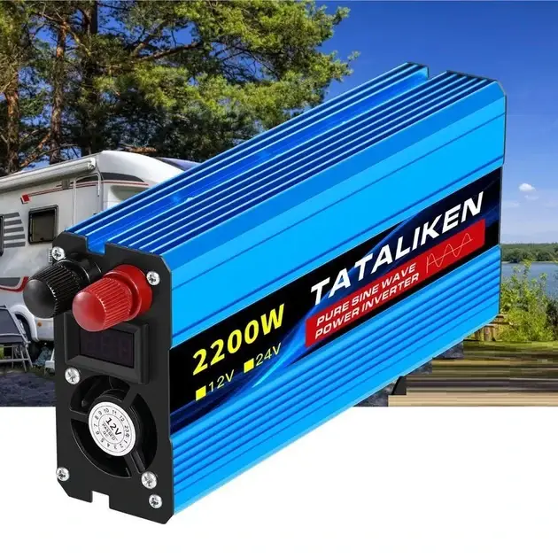 Автомобильный инвертор Tataliken чистый синус 2200W 24-220V (30475437) - фото 3 Автомобильный инвертор Tataliken чистый синус 2200W 24-220V (30475437) - фото 3