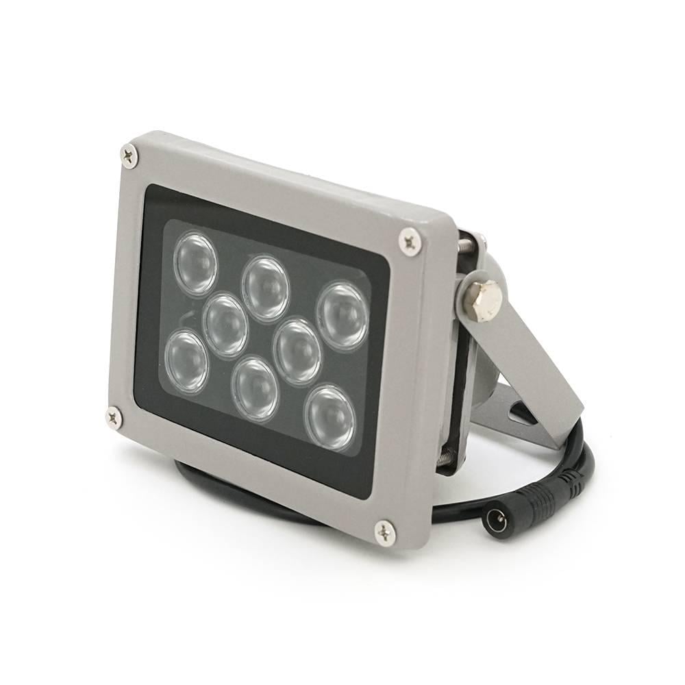 ІЧ-прожектор YOSO 12V 16W 8LED IP66 850Нм кут огляду 60 ° дальність до 30 м 110х86х63 мм