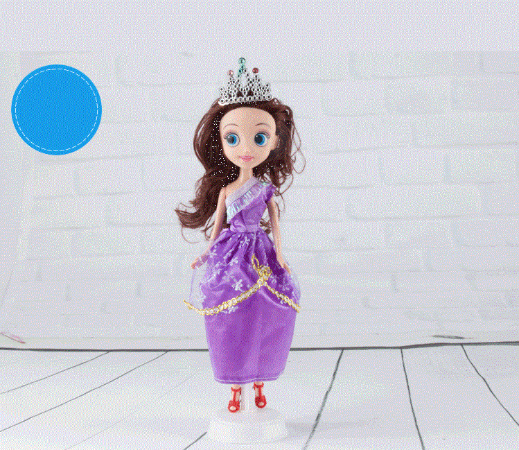 Лялька ОЕМ з короною вініл 28 см (01741) - фото 3 Лялька ОЕМ з короною вініл 28 см (01741) - фото 3