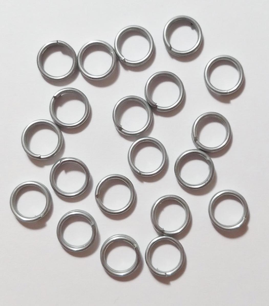 Кольцо заводное 8 мм 19 кг 20 шт. (2325042159) - фото 2 Кольцо заводное 8 мм 19 кг 20 шт. (2325042159) - фото 2