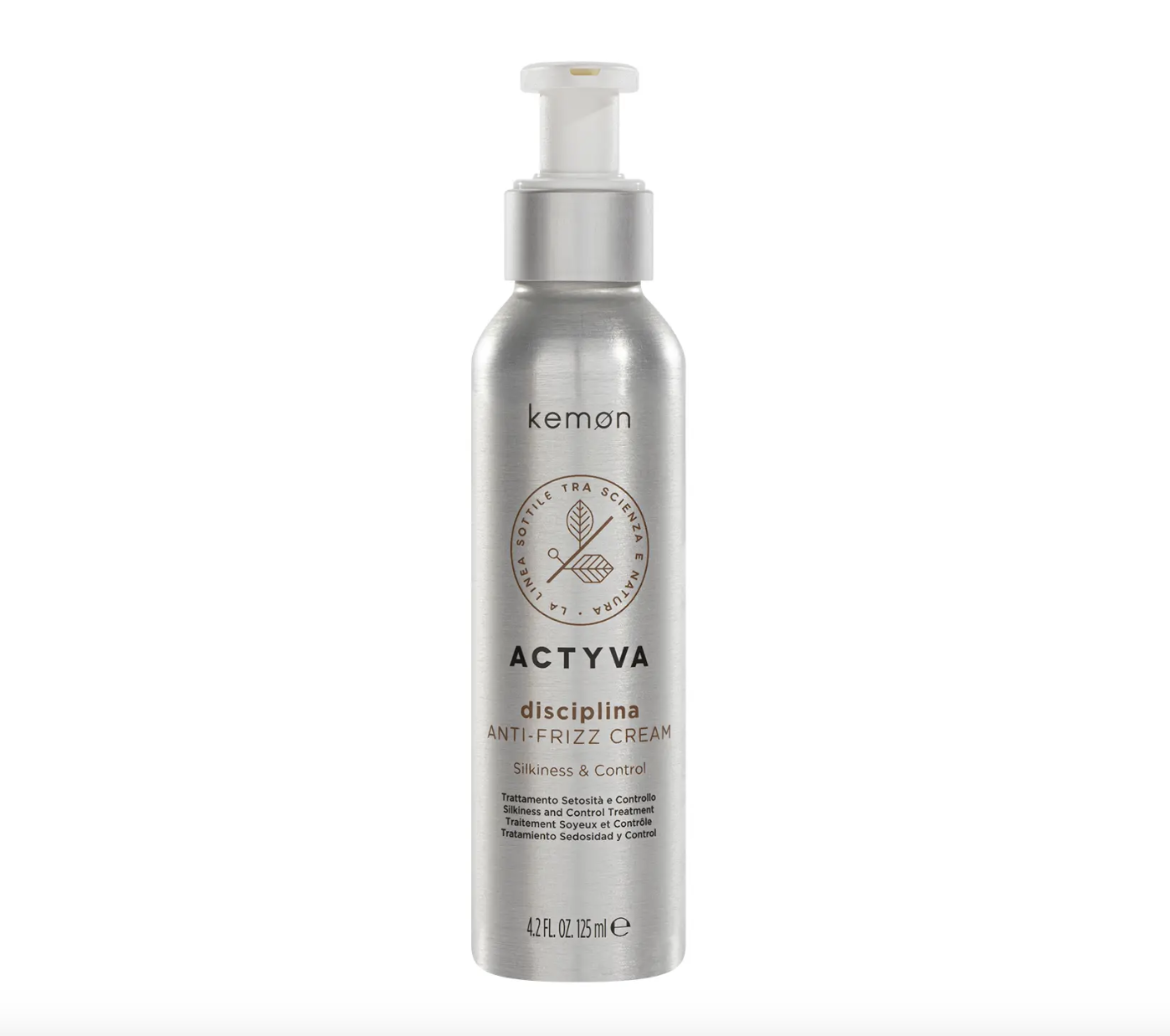 Крем дисциплинирующий для непослушных волос Kemon Actyva Disciplina Anti-Frizz Cream 125 мл