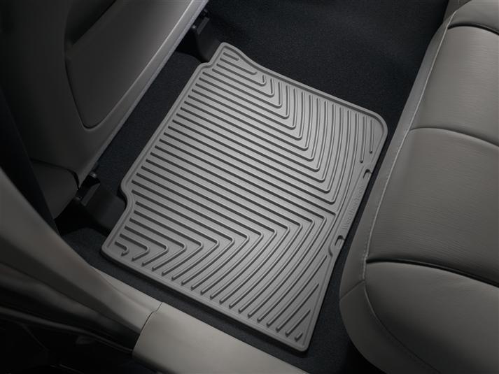 Коврики автомобильные задние резиновые WeatherTech W129GR Toyota Venza 2009-2015 Серый (39556774)