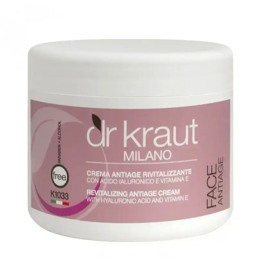 Крем ревитализирующий антивозрастной с гиалуроновой кислотой Dr.Kraut Revitalizing Antiage-Cream 500 мл (27110792) Крем ревитализирующий антивозрастной с гиалуроновой кислотой Dr.Kraut Revitalizing Antiage-Cream 500 мл (27110792)