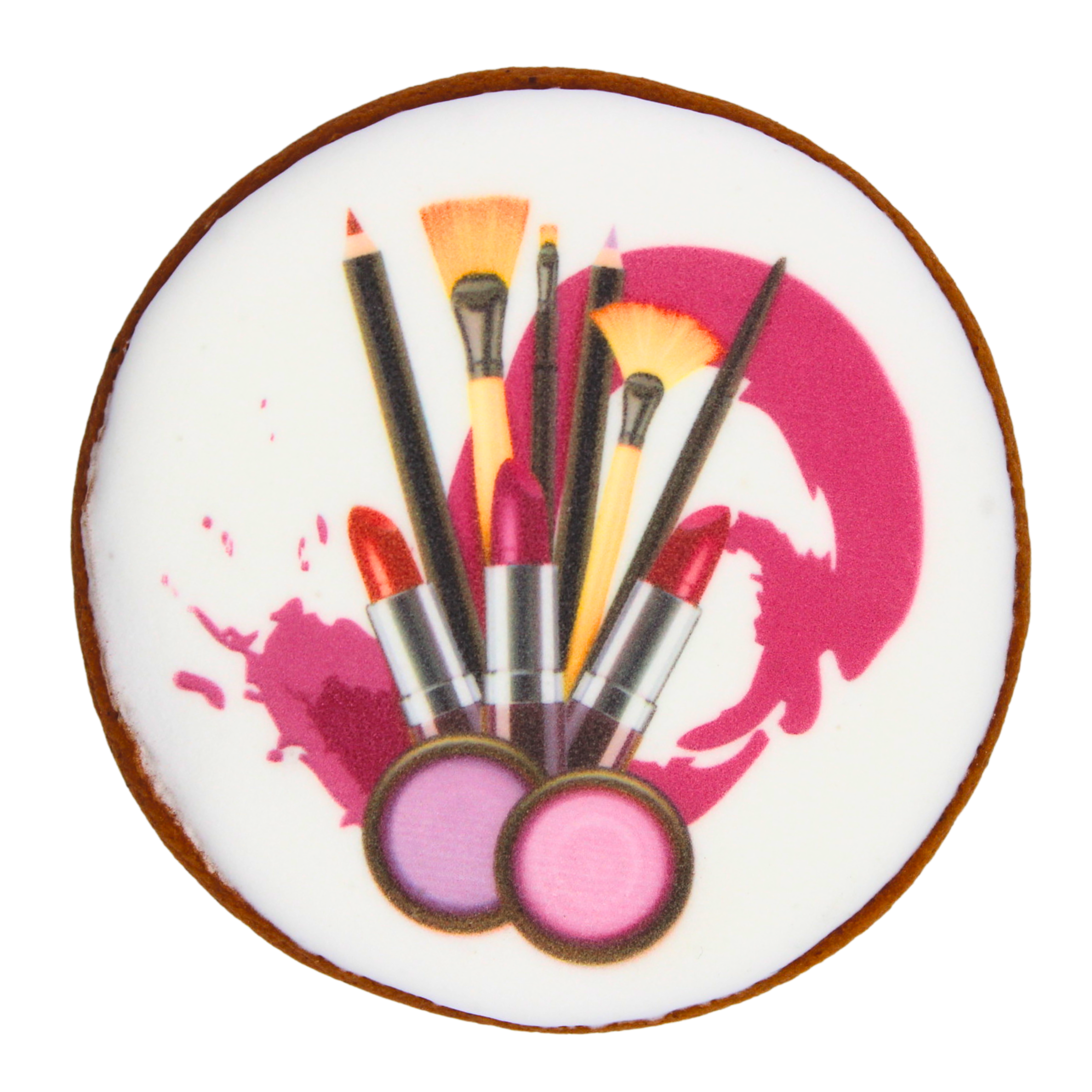 Пряник з принтом Крафт Печиво 8 березня Косметика 45 г