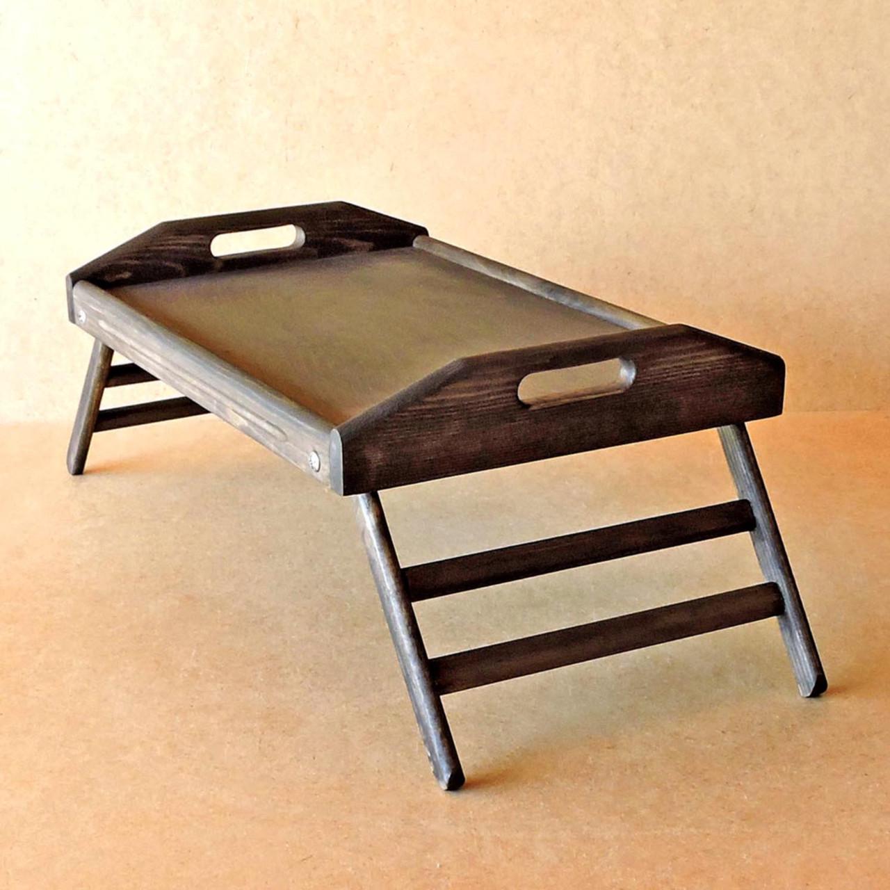 Столик-піднос для сніданку з дерева Флорида Мокко (СТП-000410) - фото 7