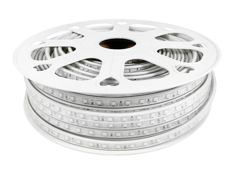 Светодиодная лента AVT SMD5050 RGB 60LED 15x6 мм 220В 5 Вт IP65 1 м Разноцветный (8844)