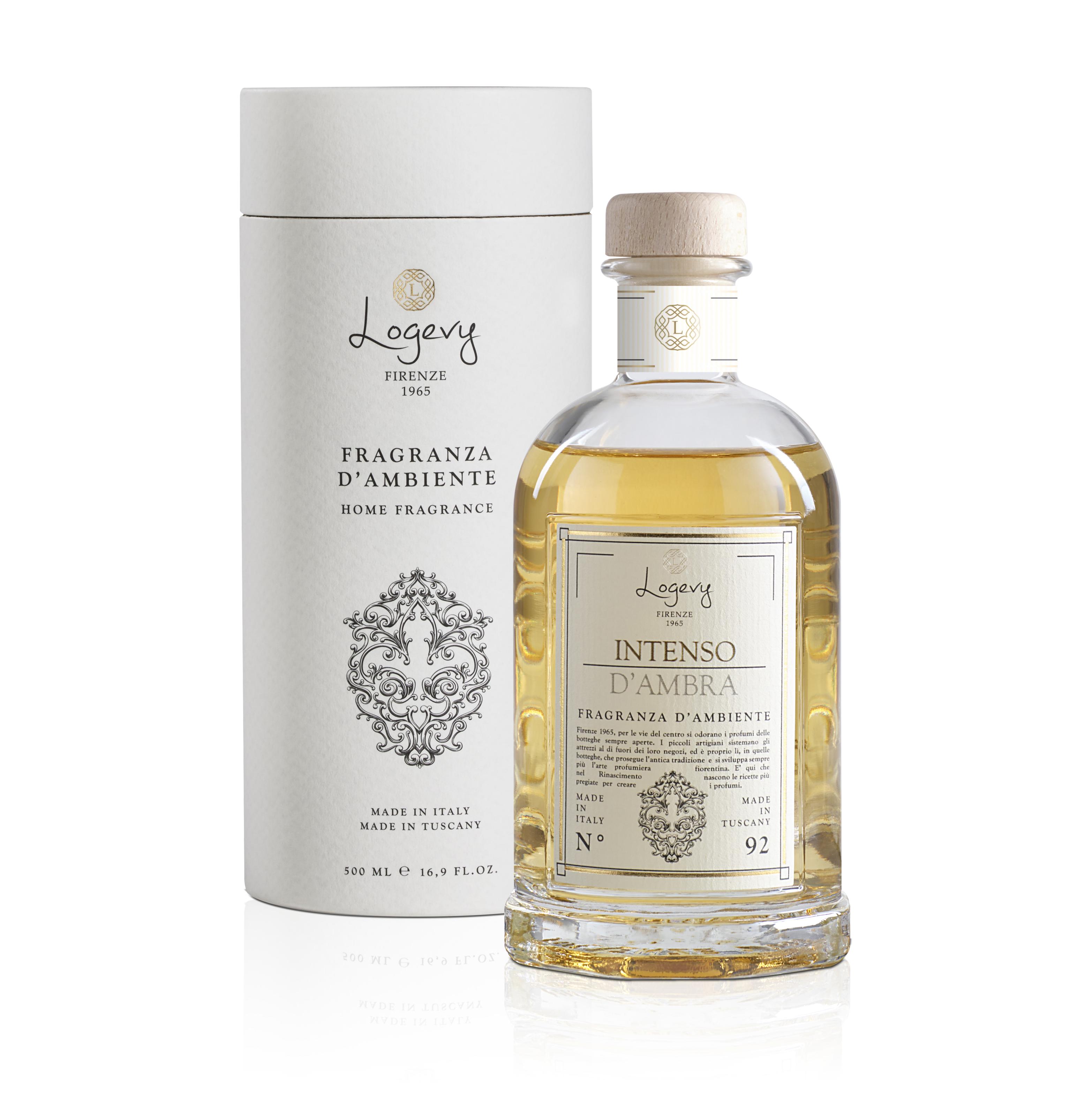 Аромадиффузор Logevy Firenze Intenso d'Ambra Магия Амбры 500 мл (LOG0191) - фото 2