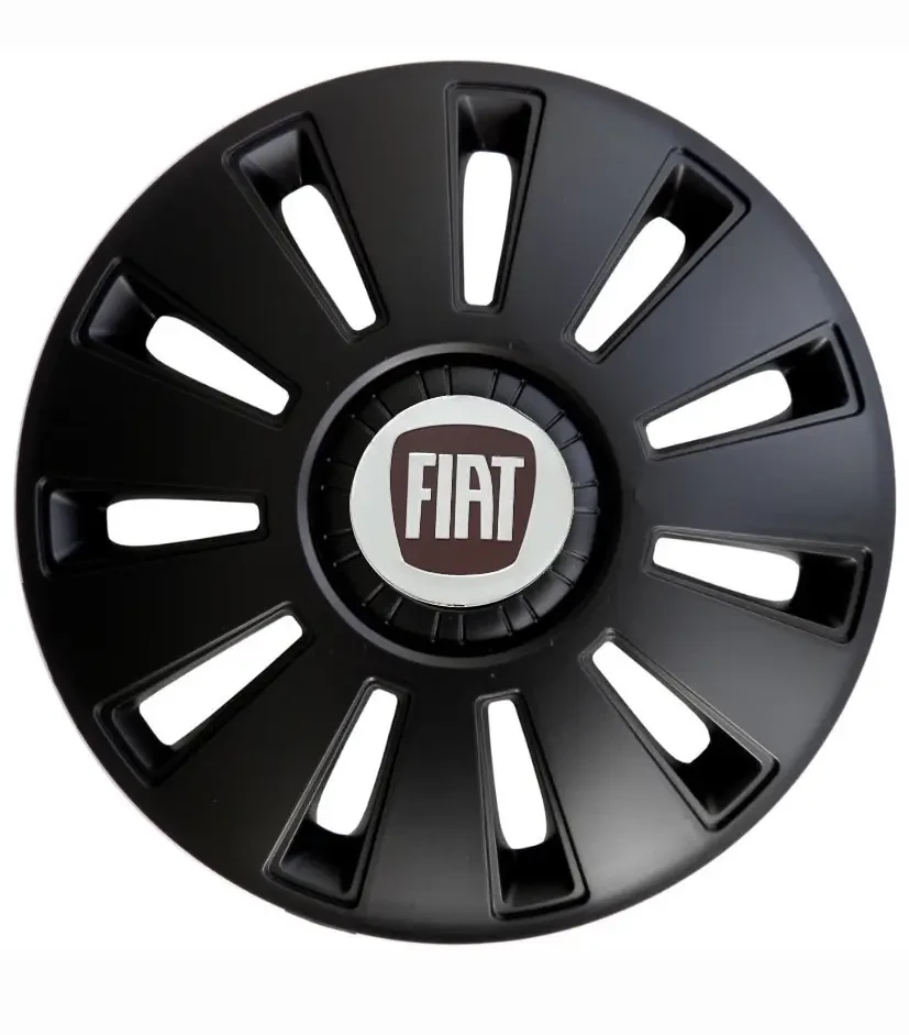 Колпак колесный Kenguru REX Fiat R15 4 шт. Черный