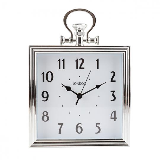 Настенные часы Elisey Элегант пластиковый 24х33 см Белый (135-81-2003-054)