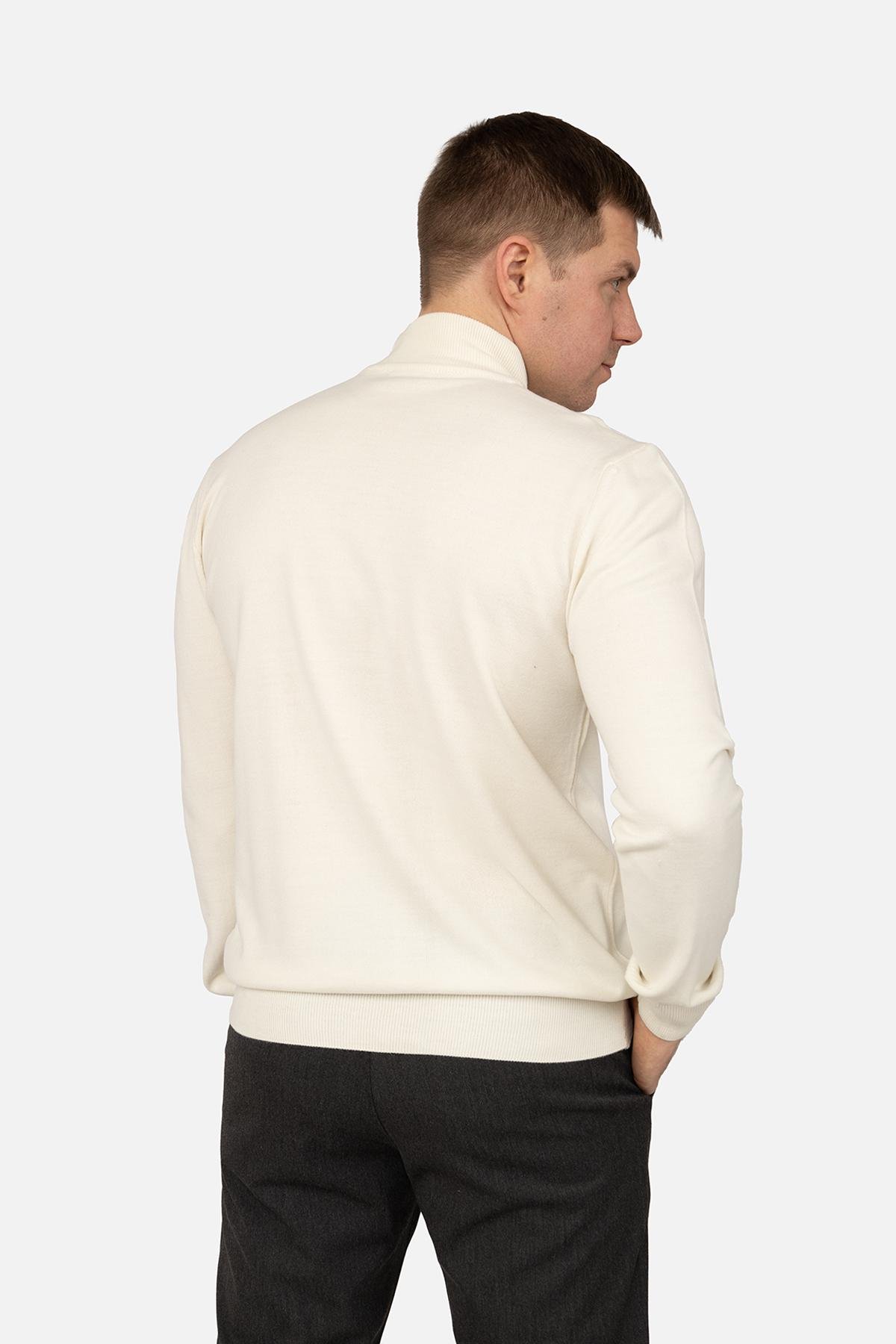 Гольф мужской р. 48 Молочный (SKT001047510) - фото 4 Гольф мужской р. 48 Молочный (SKT001047510) - фото 4