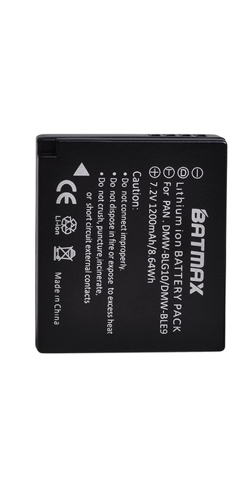 Аккумулятор BP-DC15E DMW-BLG10 DMW-BLE9E DMW-BLE9GK DMW-BLE9PP для Leica 1200 ma