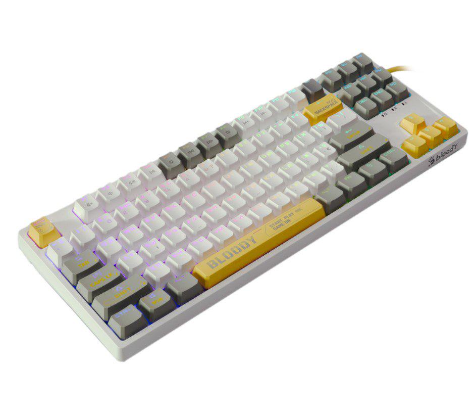 Клавиатура механическая игровая A4Tech S87 Blue BLMS Red Plus Switch Eng/Rus/Ukr - фото 3