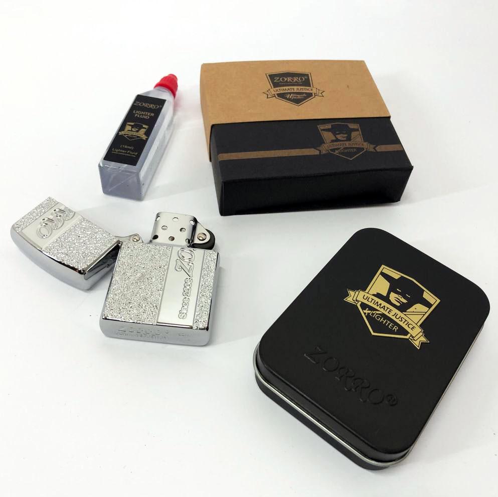 Набор для зажигалки бензиновая Zorro HL-359 Серебро (310857) - фото 5