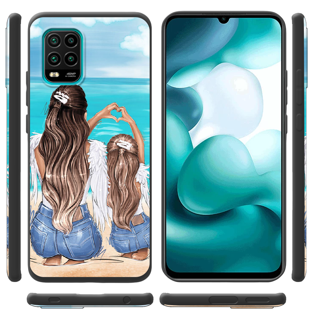 Чехол с рисунком Boxface Xiaomi Mi 10 Lite Family Vacation Черный силикон (39438-up2380-41940) - фото 2 Чехол с рисунком Boxface Xiaomi Mi 10 Lite Family Vacation Черный силикон (39438-up2380-41940) - фото 2