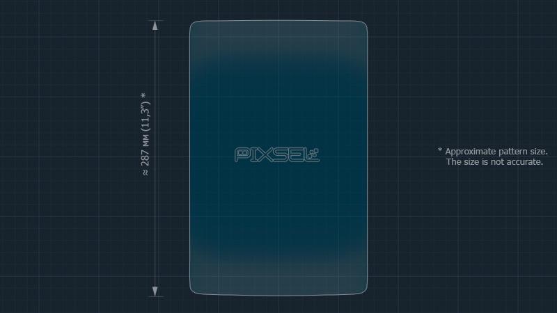 ᐉ Защитное стекло Pixsel на монитор Volvo EX30 13,4" 2023 гибридное ...