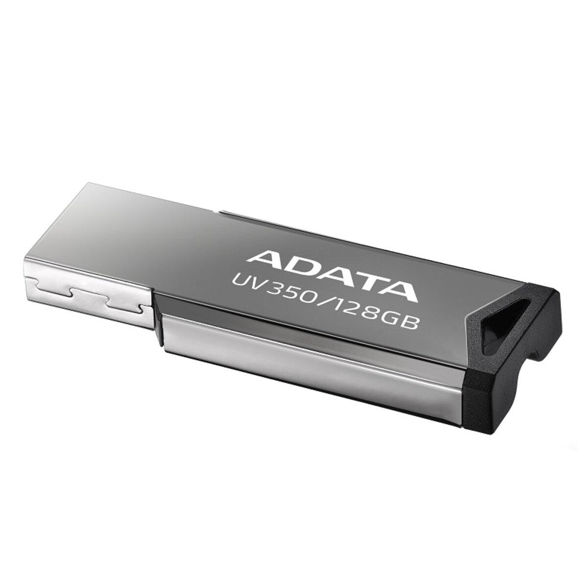 Флеш-пам'ять A-DATA UV350 USB3.2 Gen. 1 128 Gb Silver (568895)