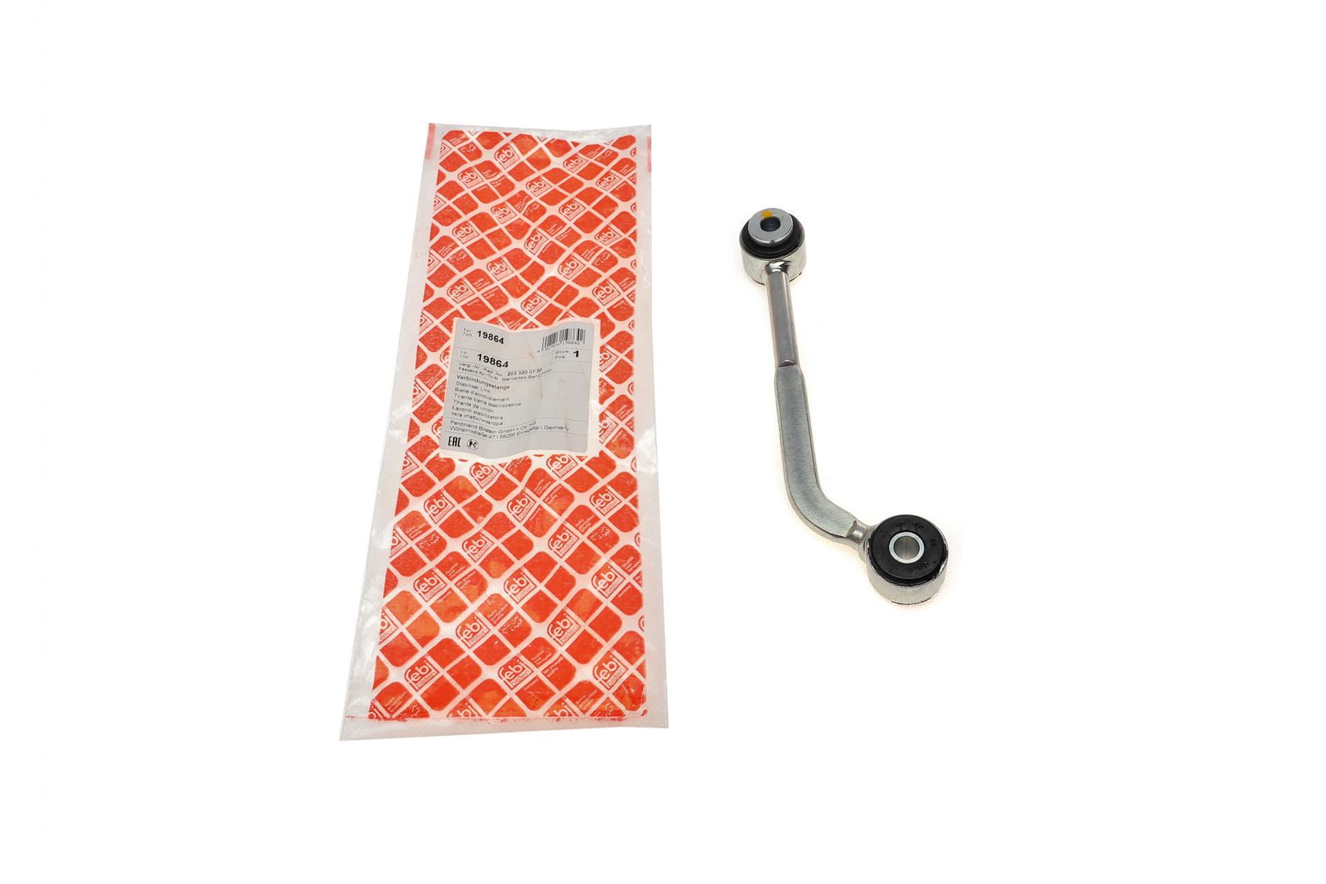Тяга заднего стабилизатора FEBI BILSTEIN       L Mercedes C-class W203/S203/CL203/ CLK C209/A209 00- - 19864