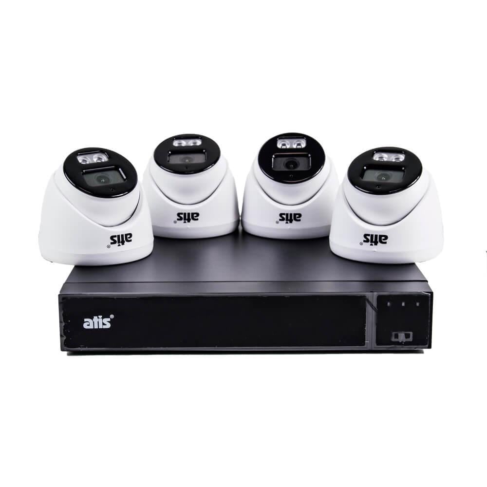 Комплект відеоспостереження ATIS kit 4 int (34987882)
