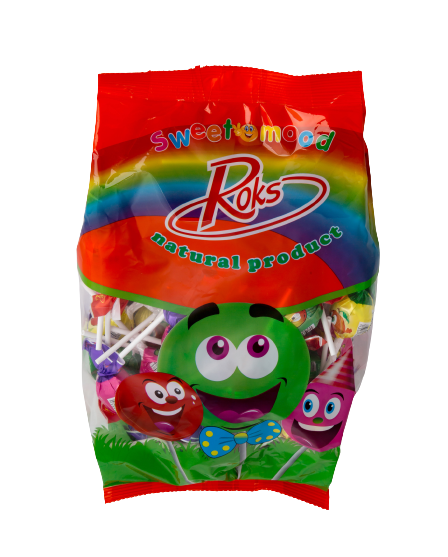 Леденцы на палочке ROKS ХL 19 м 1 кг (680F)