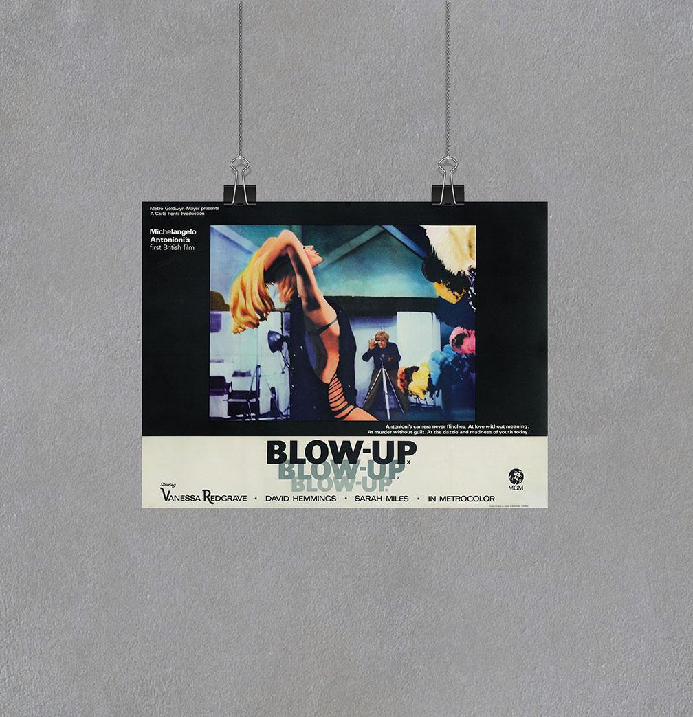 Постер Фотоувеличение 1966 г. Режиссёр Микеланджело Антониони формат А-3 (Afisha2057008_Poster)