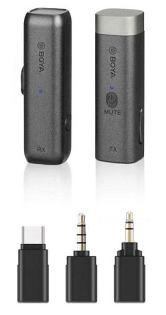 Мікрофонна бездротова система Boya BY-WM3 2.4 Ггц USB Type-C (20614)