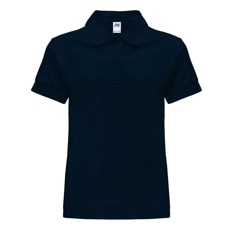 Футболка детская JHK KID POLO SCHOOL WEAR р. 5/6 Темно-синий (NY)