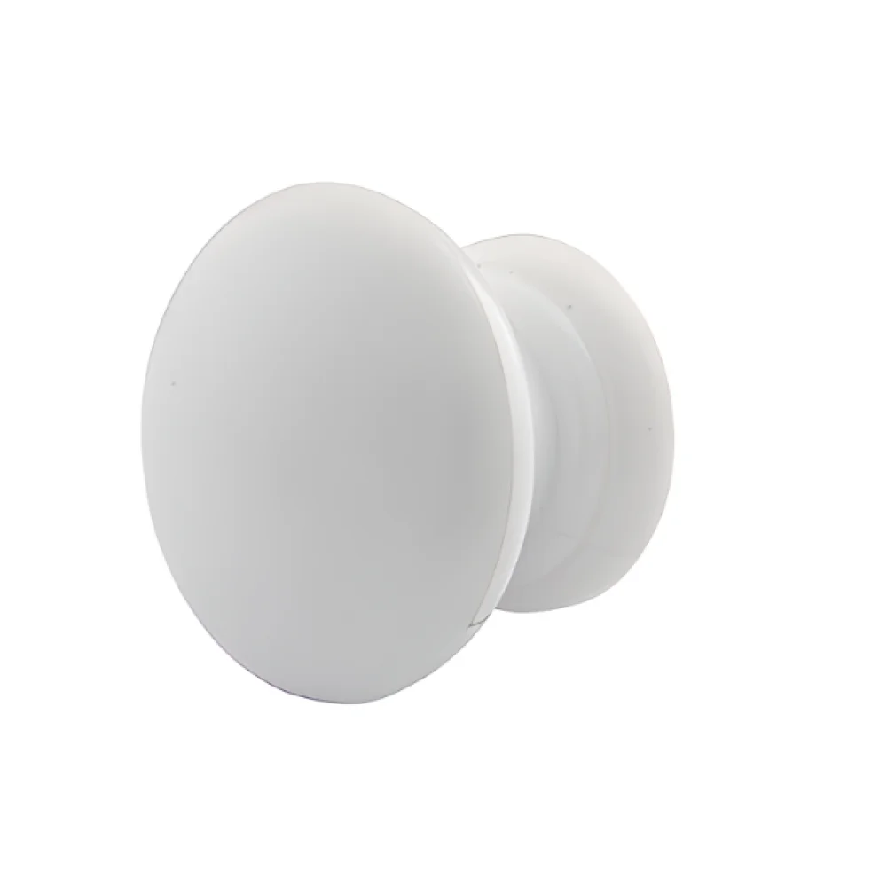 Меблева ручка Sigma кнопка Грибок пластик Білий (MR0305)