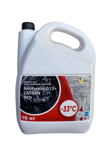 Антифриз СV OIL PREMIUM Catran Red -33°C 10 кг Червоний