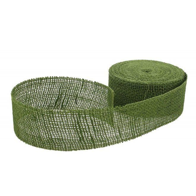 Лента Flora из мешковины 6х20 м Зеленый (5052)