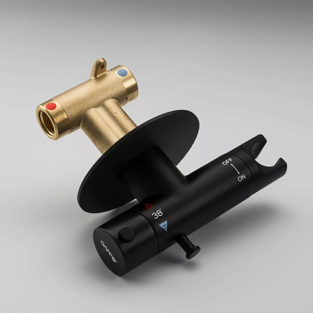 Гигиенический душ с термостатом Gappo G7290-6 Черный (G7290-6) - фото 4