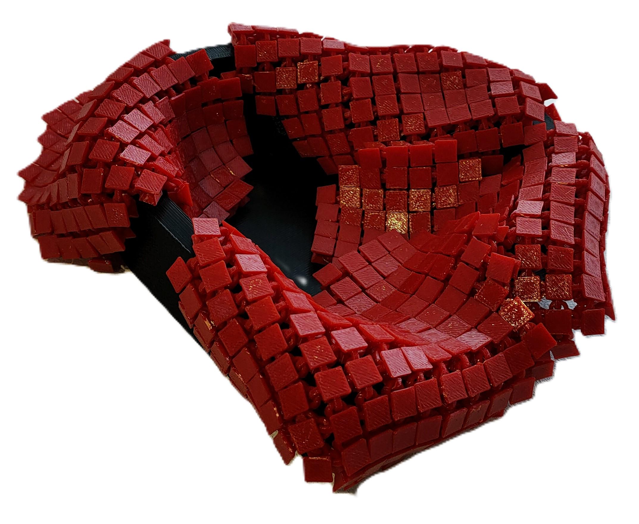 Набор из четырех подвижных подставок в коробке в форме сердца 150х145х35 мм (PSK-202G-CH) - фото 2 Набор из четырех подвижных подставок в коробке в форме сердца 150х145х35 мм (PSK-202G-CH) - фото 2